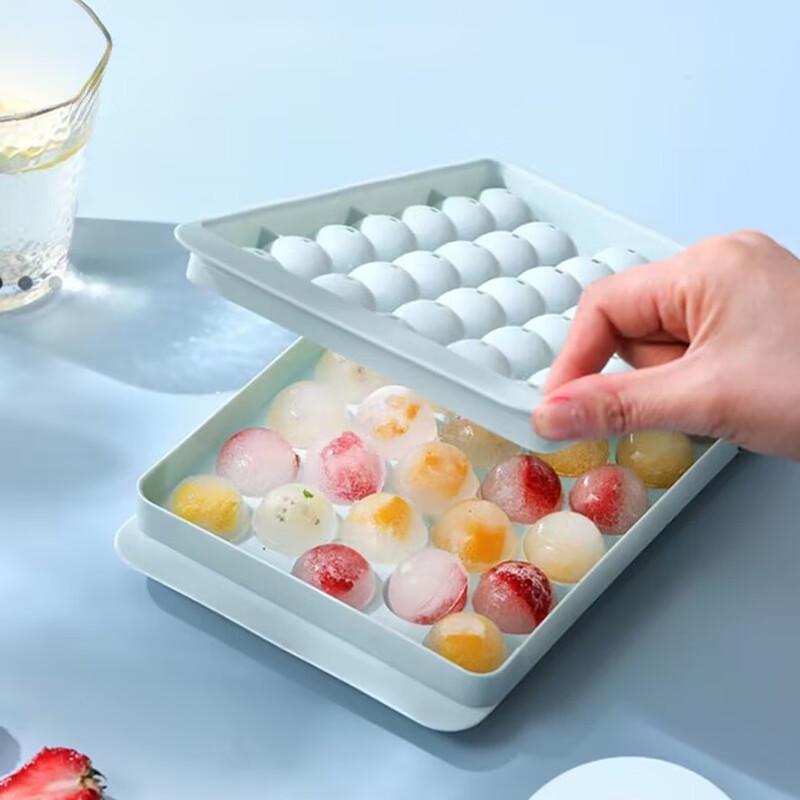 Plastic Round Ice Cube and Ball Maker with Lid
Plastic Round Ice Cube and Ball Maker with Lid