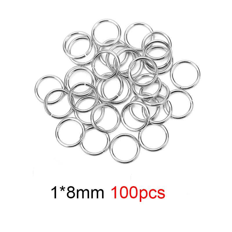 50/100pcs Never Fade PVD Stainless Steel Open Jump Rings 4/5/6/8mm Split Rings Connectors Necklace Bracelet Jewelry Accessories
50/100pcs Never Fade PVD Stainless Steel Open Jump Rings 4/5/6/8mm Split Rings Connectors Necklace Bracelet Jewelry Accessories