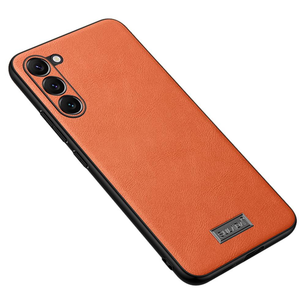 SULADA For Samsung Galaxy S25 Case PU Leather+TPU+PC Back Phone Cover Orange
SULADA For Samsung Galaxy S25 Case PU Leather+TPU+PC Back Phone Cover Orange