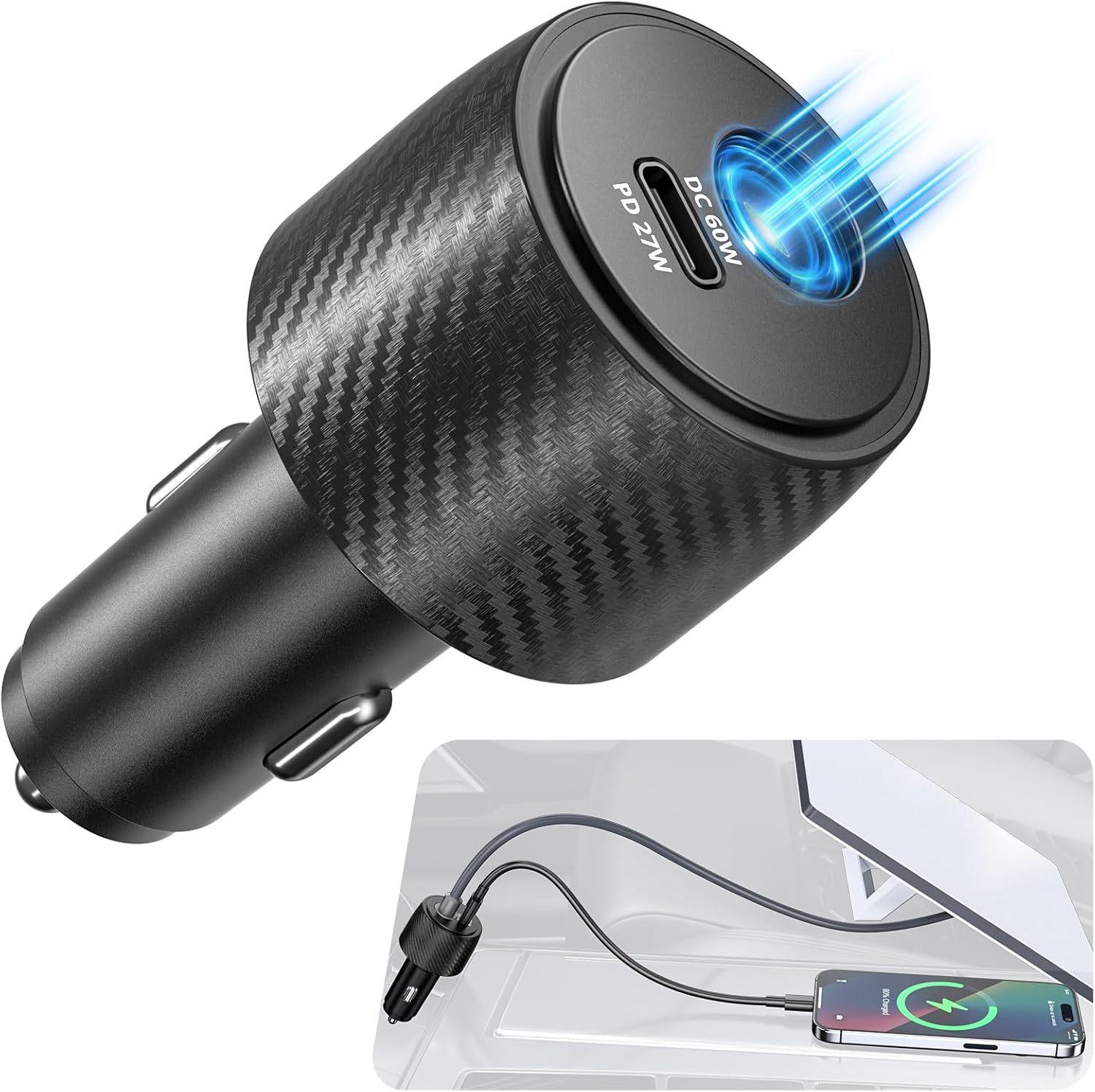 2 in 1 Starlink Mini Car Adapter 12V to 24V DC Step Up Converter, Cigarette Lighter Adapter 60W DC + 27W PD Car Power чорний
2 in 1 Starlink Mini Car Adapter 12V to 24V DC Step Up Converter, Cigarette Lighter Adapter 60W DC + 27W PD Car Power чорний