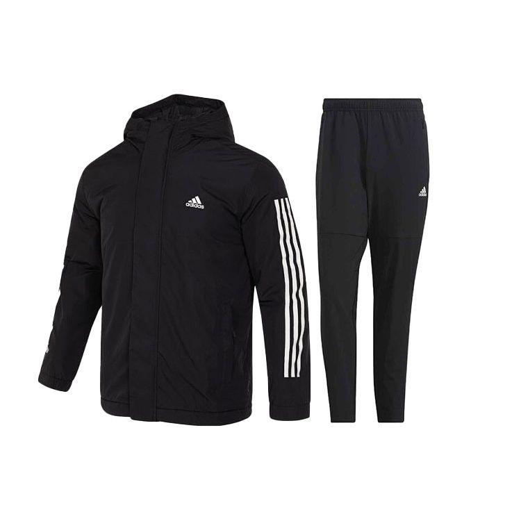 Adidas Полосатый принт с буквами, дышащий однотонный длинный повседневный спортивный костюм для мужчин, черный IP2537+HE9908 S
Adidas Полосатый принт с буквами, дышащий однотонный длинный повседневный спортивный костюм для мужчин, черный IP2537+HE9908 S