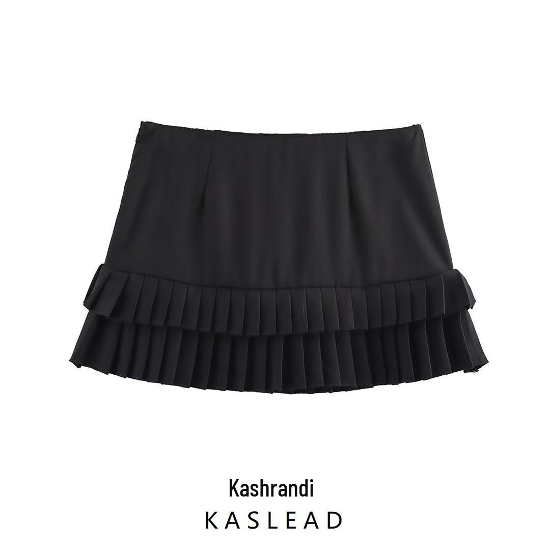 Spring 2025 Women s European & American Style Versatile Pleated Low-Waist Skirt Extra Small чёрный
Spring 2025 Women s European & American Style Versatile Pleated Low-Waist Skirt Extra Small чёрный