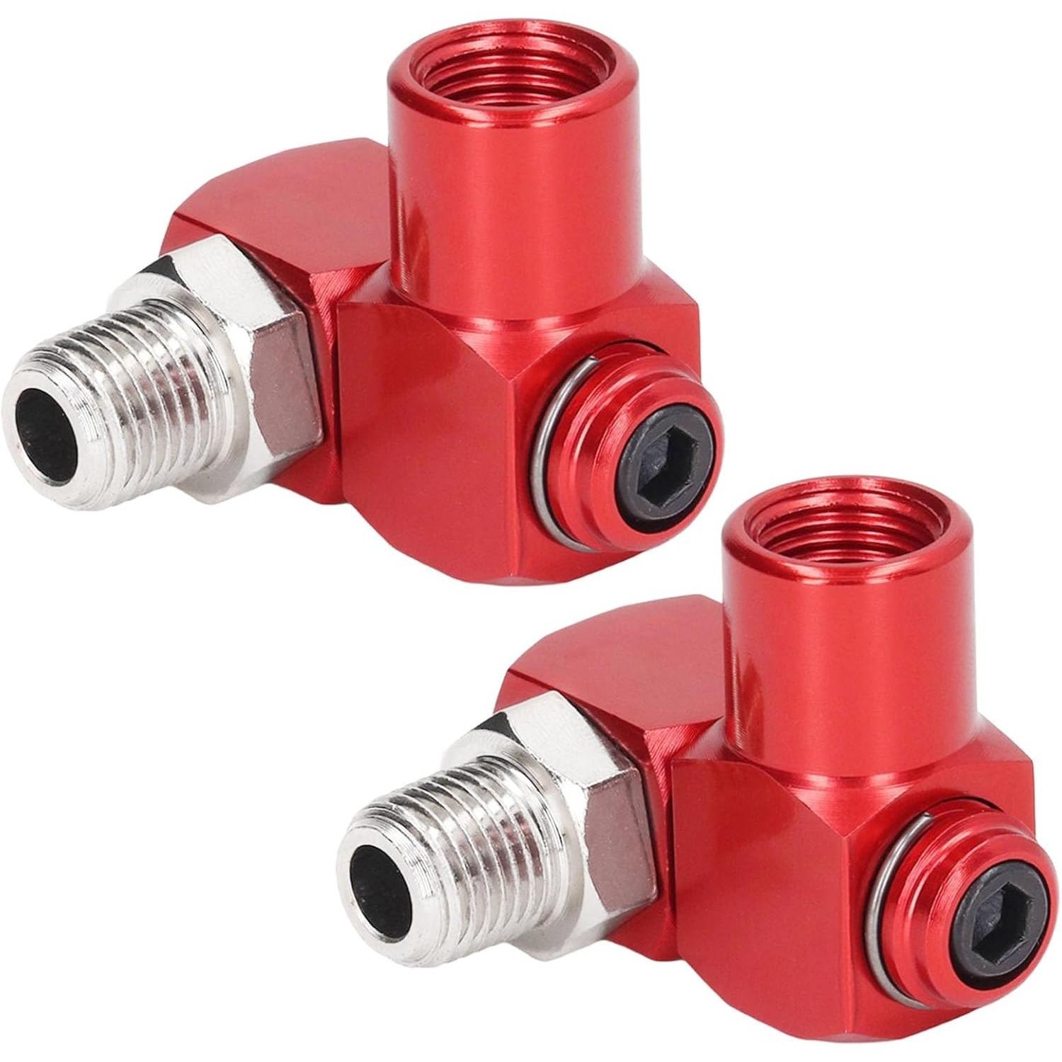 EMVANV 2pcs 1/4inch Air Hose Connector, 360 Degree Swivel Air Hose Connector, Industrial Swivel Air Fittings Swivel Air Hose Connector, Industrial
EMVANV 2pcs 1/4inch Air Hose Connector, 360 Degree Swivel Air Hose Connector, Industrial Swivel Air Fittings Swivel Air Hose Connector, Industrial