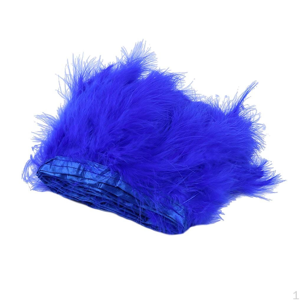 2 16cm Turkey Marabou Feather Fringe Trims Ribbons Sewing Dressmaking royalblue
2 16cm Turkey Marabou Feather Fringe Trims Ribbons Sewing Dressmaking royalblue