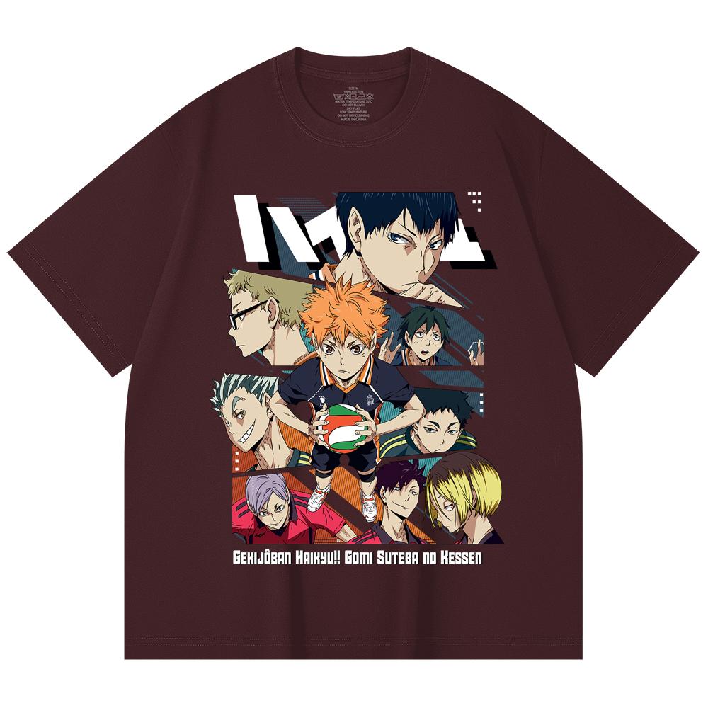 230 Gsm 100% Cotton Haikyu V5 Print Unisex Heavy Cotton T Shirt 2XL вина червоного кольору
230 Gsm 100% Cotton Haikyu V5 Print Unisex Heavy Cotton T Shirt 2XL вина червоного кольору