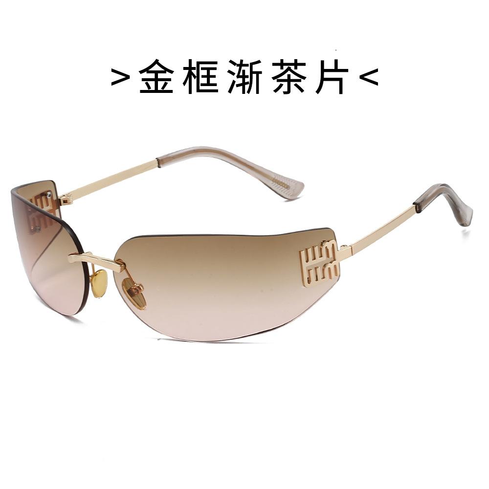 2026 New High End Sunglasses Women Frameless Curved Integrated Sun Glasses for Eye Protection and Sunscreen Travelling Hiking no case
2026 New High End Sunglasses Women Frameless Curved Integrated Sun Glasses for Eye Protection and Sunscreen Travelling Hiking no case