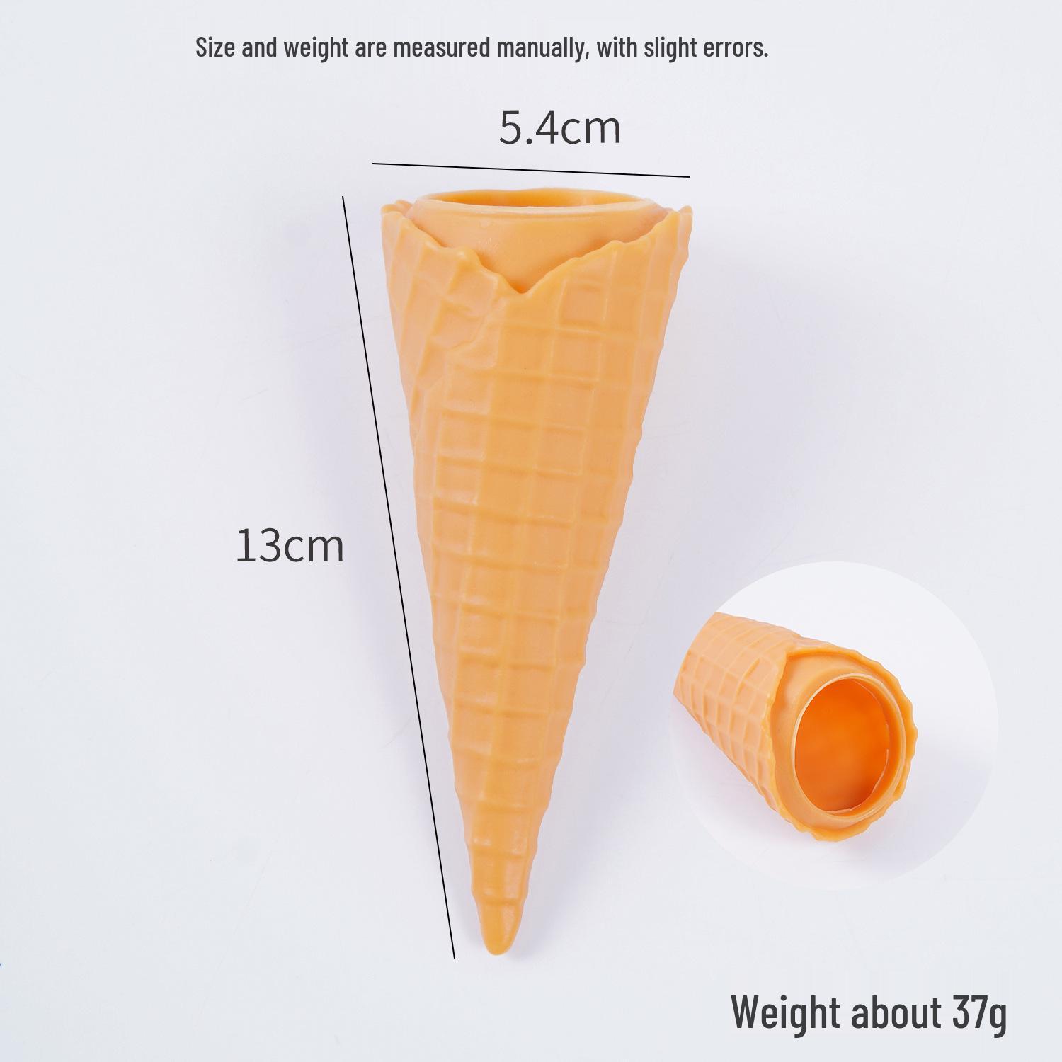 DIY Handmade Simulated Crispy Cone Clay Toy Accessory - Fake Ice Cream Cones
DIY Handmade Simulated Crispy Cone Clay Toy Accessory - Fake Ice Cream Cones