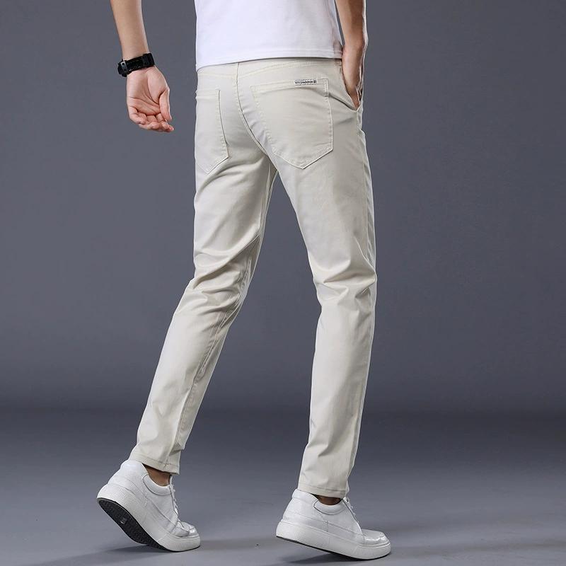 Summer Ankle-Length Pants Men Straight Fit Fashion Thin Brand Clothing Solid Color Casual Trousers Male 38 бежевий
Summer Ankle-Length Pants Men Straight Fit Fashion Thin Brand Clothing Solid Color Casual Trousers Male 38 бежевий