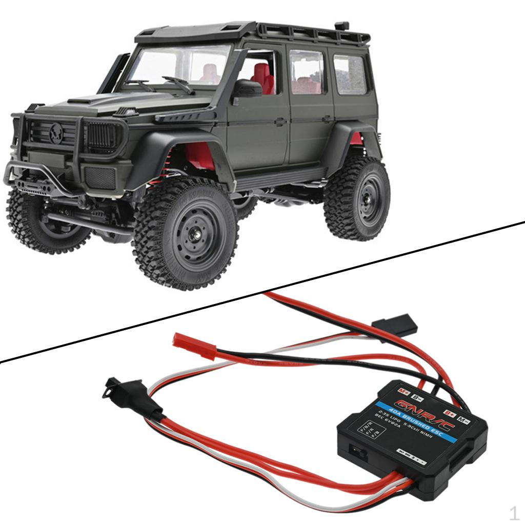RC Controller Brush 40A ESC for WPL B14 B14K B16 B24K B36K MN86K MN86 MN90 Car Pickup Truck
RC Controller Brush 40A ESC for WPL B14 B14K B16 B24K B36K MN86K MN86 MN90 Car Pickup Truck