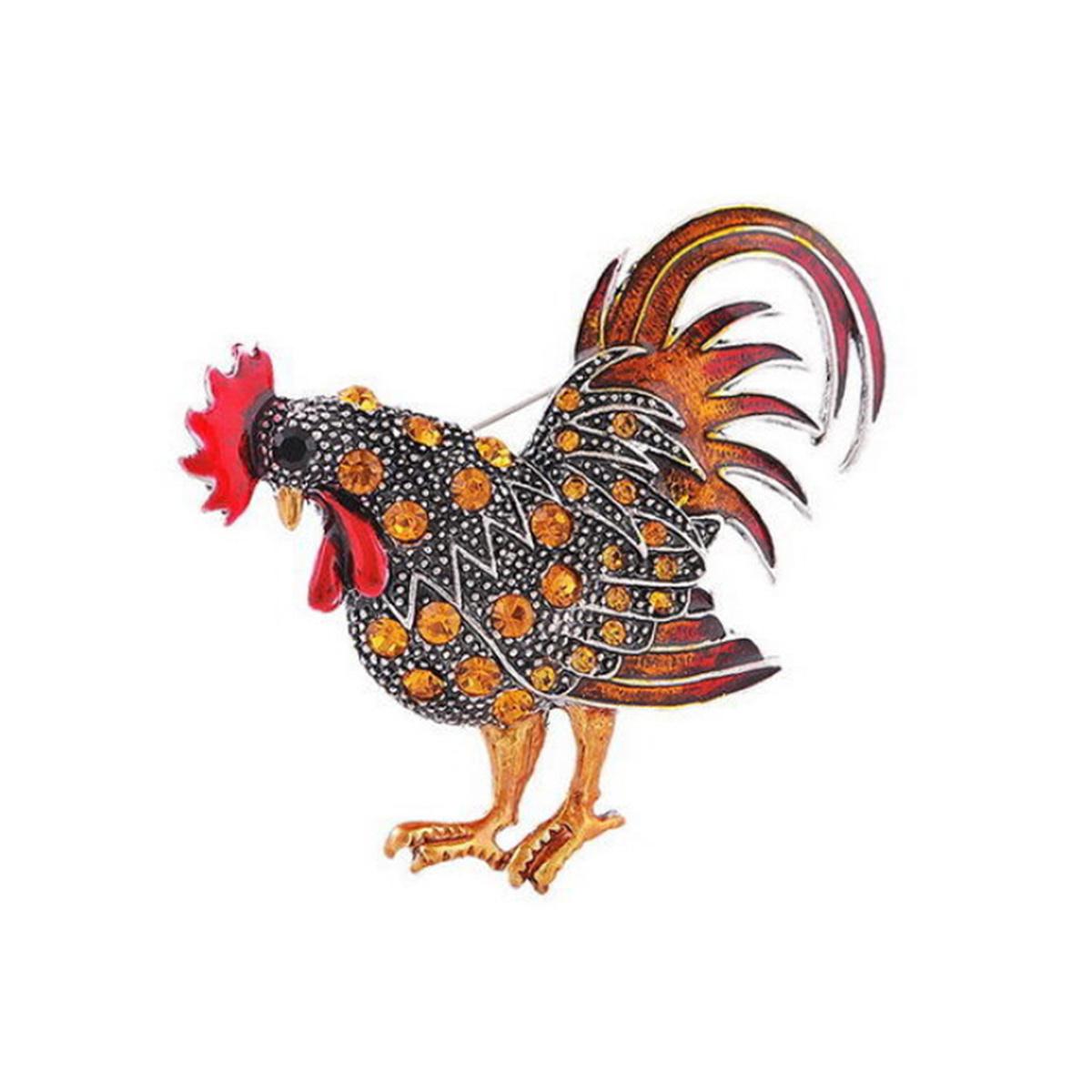 1Pc Color Creative Rooster Brooch Vintage Exquisite Pin Cool Luxury Jewelry Accessories Unique Party Birthday Festival Gift 2026
1Pc Color Creative Rooster Brooch Vintage Exquisite Pin Cool Luxury Jewelry Accessories Unique Party Birthday Festival Gift 2026