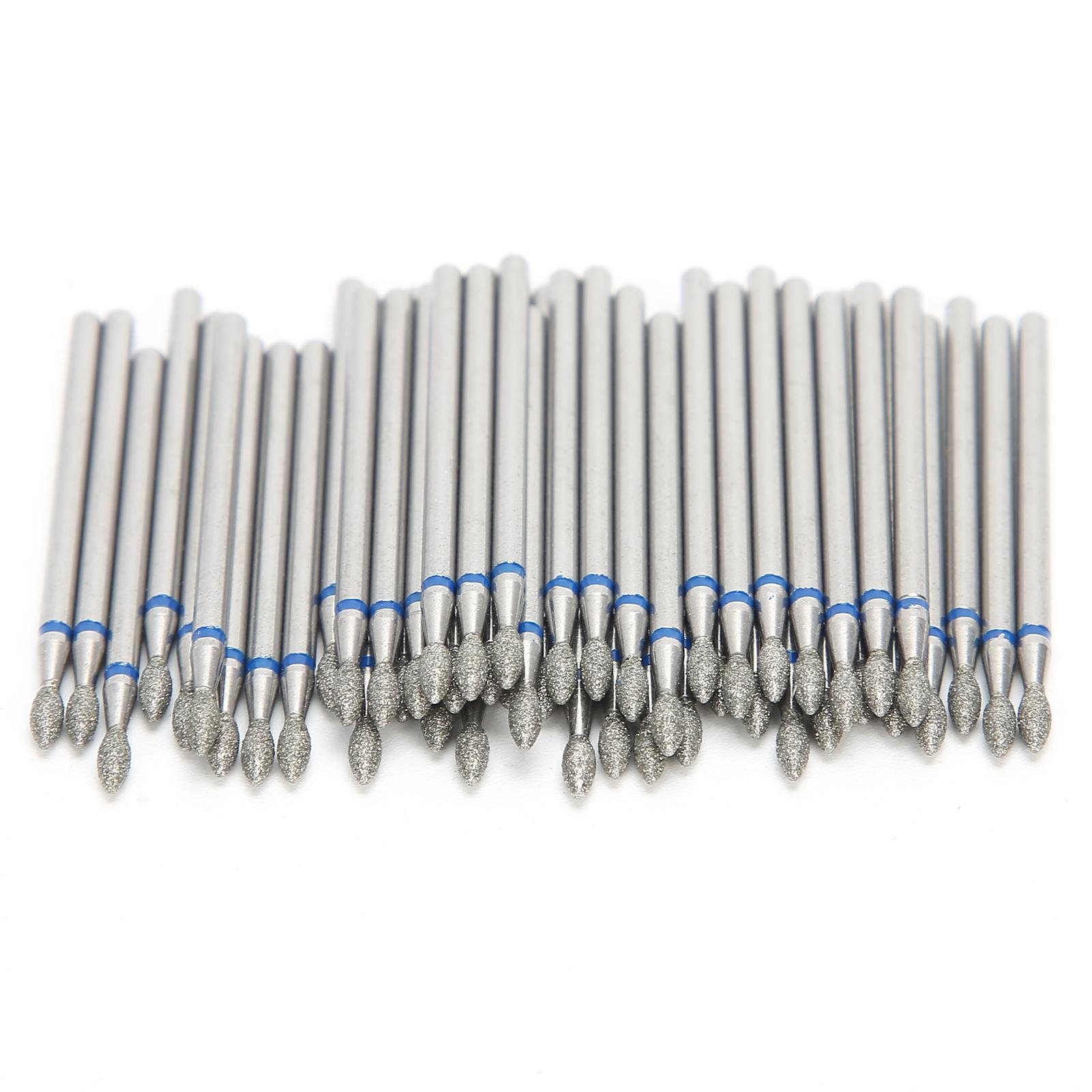 50pcs Nail Drill Bits Nail Polishing Grind Head Replacement Accessory Manicure ToolM‑2.3mm 0.09in
50pcs Nail Drill Bits Nail Polishing Grind Head Replacement Accessory Manicure ToolM‑2.3mm 0.09in