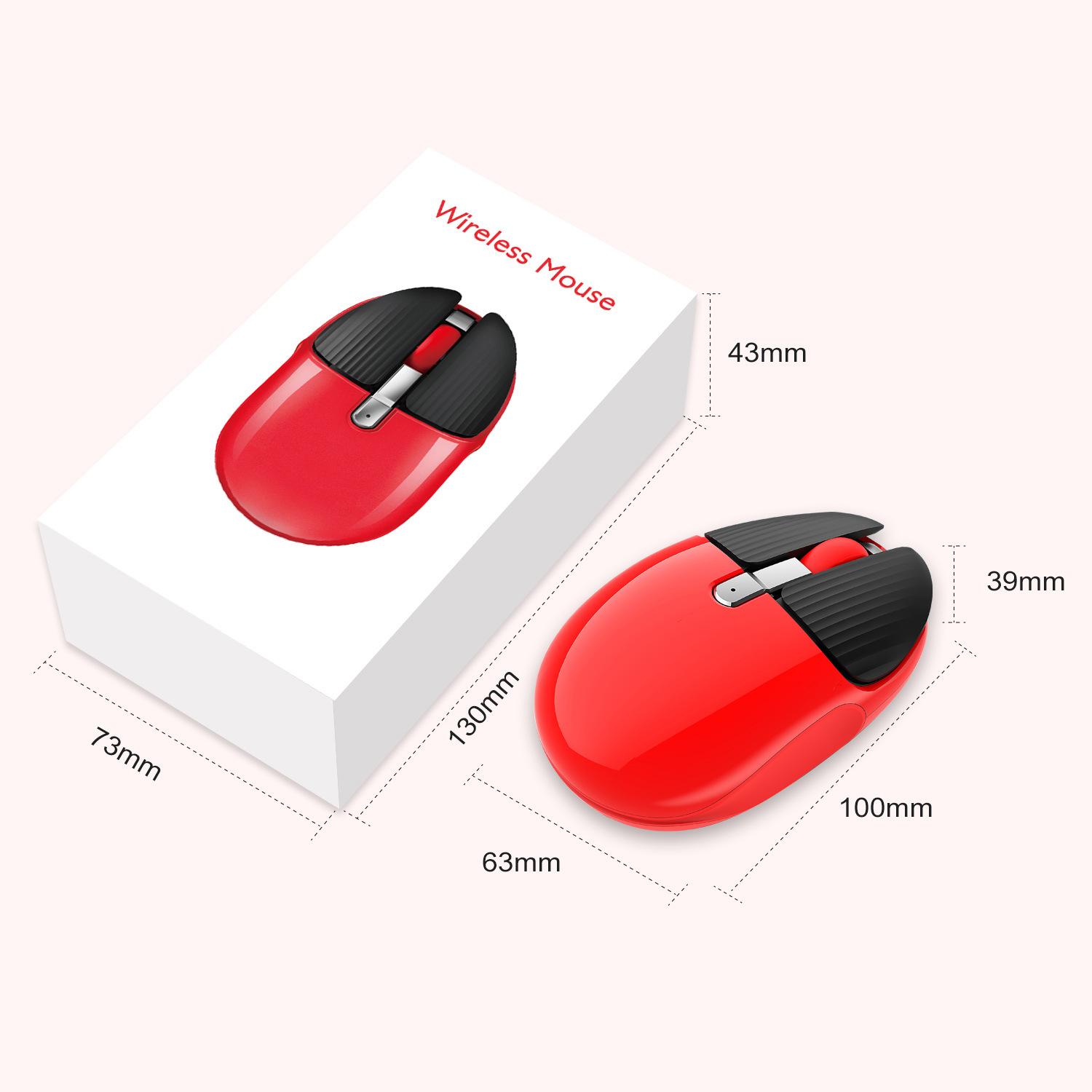 M106 Rechargeable 2.4G Wireless Mouse, Mute Rabbit Mouse, One Click Return To Desktop Office Mouse
M106 Rechargeable 2.4G Wireless Mouse, Mute Rabbit Mouse, One Click Return To Desktop Office Mouse