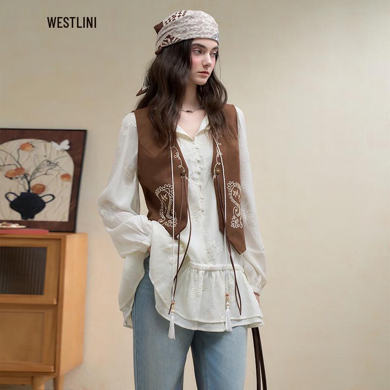 Женский богемный вышитый топ-жилет Westlink M
Женский богемный вышитый топ-жилет Westlink M