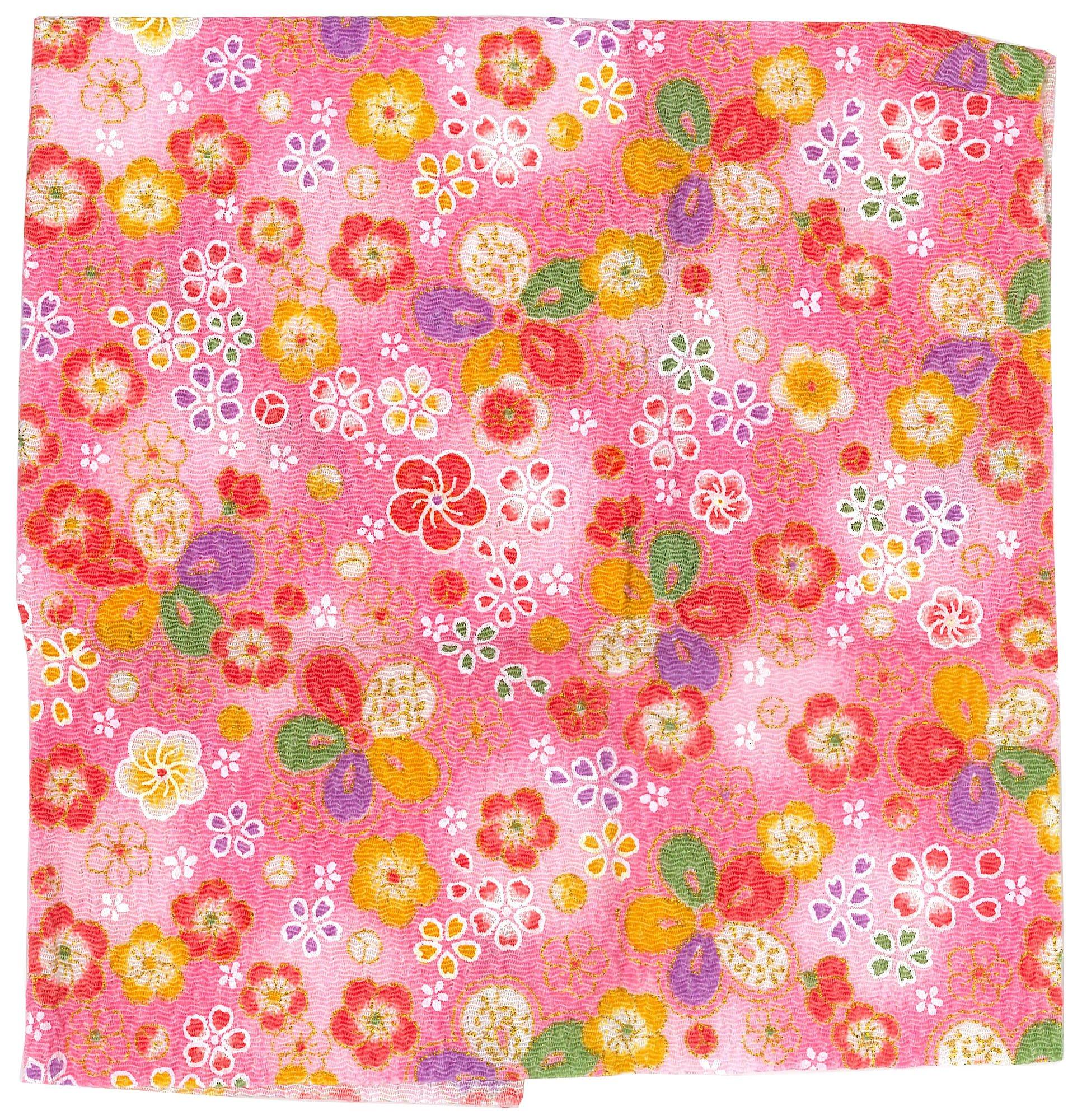 INAZUMA Kyoto Chirimen Patterned Gold 23cm x 33cm Sakura Plum 1 Piece Supplies Approx. C148-DG Crafts/Handmade
INAZUMA Kyoto Chirimen Patterned Gold 23cm x 33cm Sakura Plum 1 Piece Supplies Approx. C148-DG Crafts/Handmade