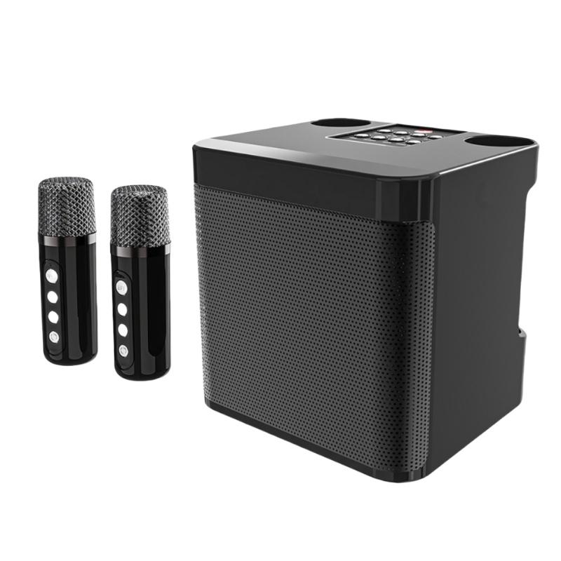 Караоке-машина для дорослих, портативний Bluetooth-мікрофон-караоке, співаючий динамік, караоке-плеєр з 2 бездротовими мікрофонами, домашня вечірка чорний
Караоке-машина для дорослих, портативний Bluetooth-мікрофон-караоке, співаючий динамік, караоке-плеєр з 2 бездротовими мікрофонами, домашня вечірка чорний