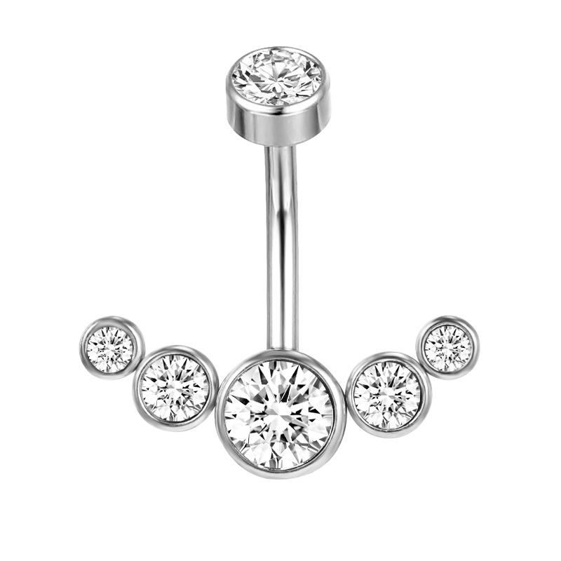 Европейская и американская мода, кольцо для пирсинга пупка с инкрустацией цирконами
Европейская и американская мода, кольцо для пирсинга пупка с инкрустацией цирконами