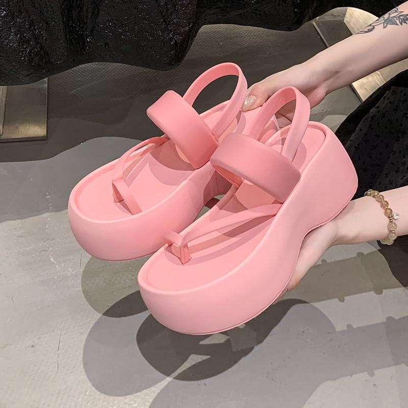 Мода Модный тренд Женские сандалии на танкетке Нескользящие шлепанцы Платформа Ремешок на щиколотке Слингбэк Легкая женская обувь Sandalias De Mujer 35 розовый
Мода Модный тренд Женские сандалии на танкетке Нескользящие шлепанцы Платформа Ремешок на щиколотке Слингбэк Легкая женская обувь Sandalias De Mujer 35 розовый