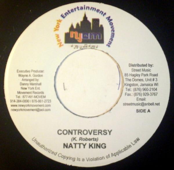 7inch Record NATTY KING - Controversy NONE New York Entert Jamaica Reggae, Ska & Dub Used
7inch Record NATTY KING - Controversy NONE New York Entert Jamaica Reggae, Ska & Dub Used