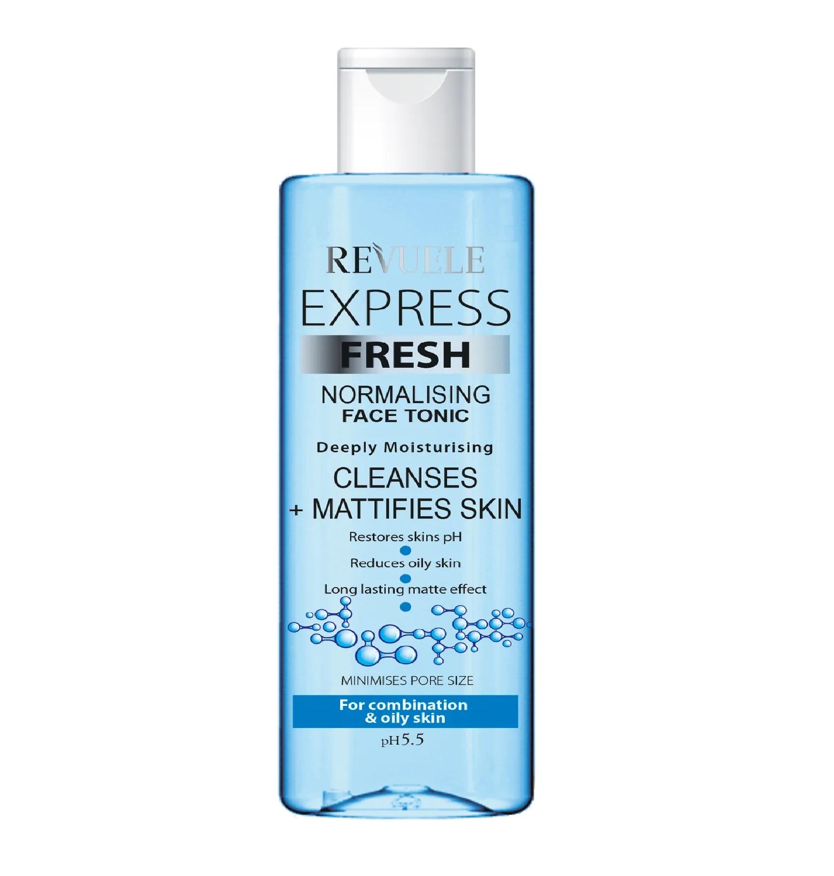 Освіжаючий експрес тонік для обличчя Revuele 250 мл
Освіжаючий експрес тонік для обличчя Revuele 250 мл