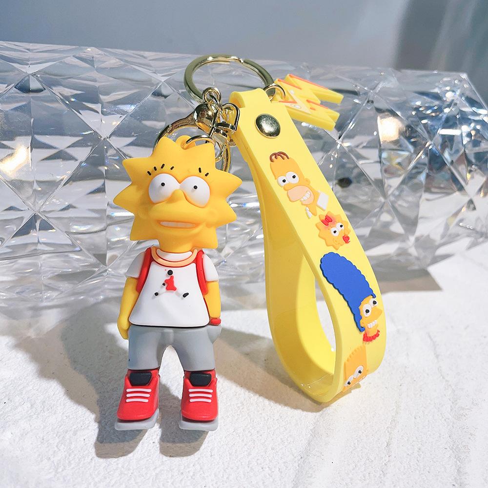 New Kawaii Simpsons Cartoon Silicone Keychain Doll Cute Pendant Doll Bag Pendant Keychain Girl Birthday Gift Christmas Gift
New Kawaii Simpsons Cartoon Silicone Keychain Doll Cute Pendant Doll Bag Pendant Keychain Girl Birthday Gift Christmas Gift
