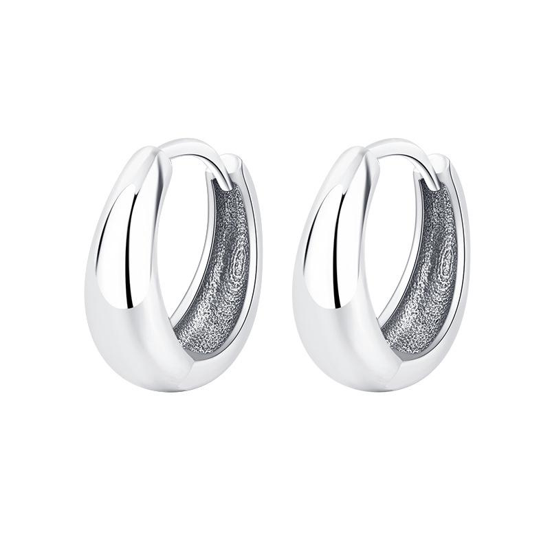 925 Sterling Silver Ear Hoop Female Water Drop Earrings light luxury Simple Circle Women s Fine Jewelry Gift
925 Sterling Silver Ear Hoop Female Water Drop Earrings light luxury Simple Circle Women s Fine Jewelry Gift