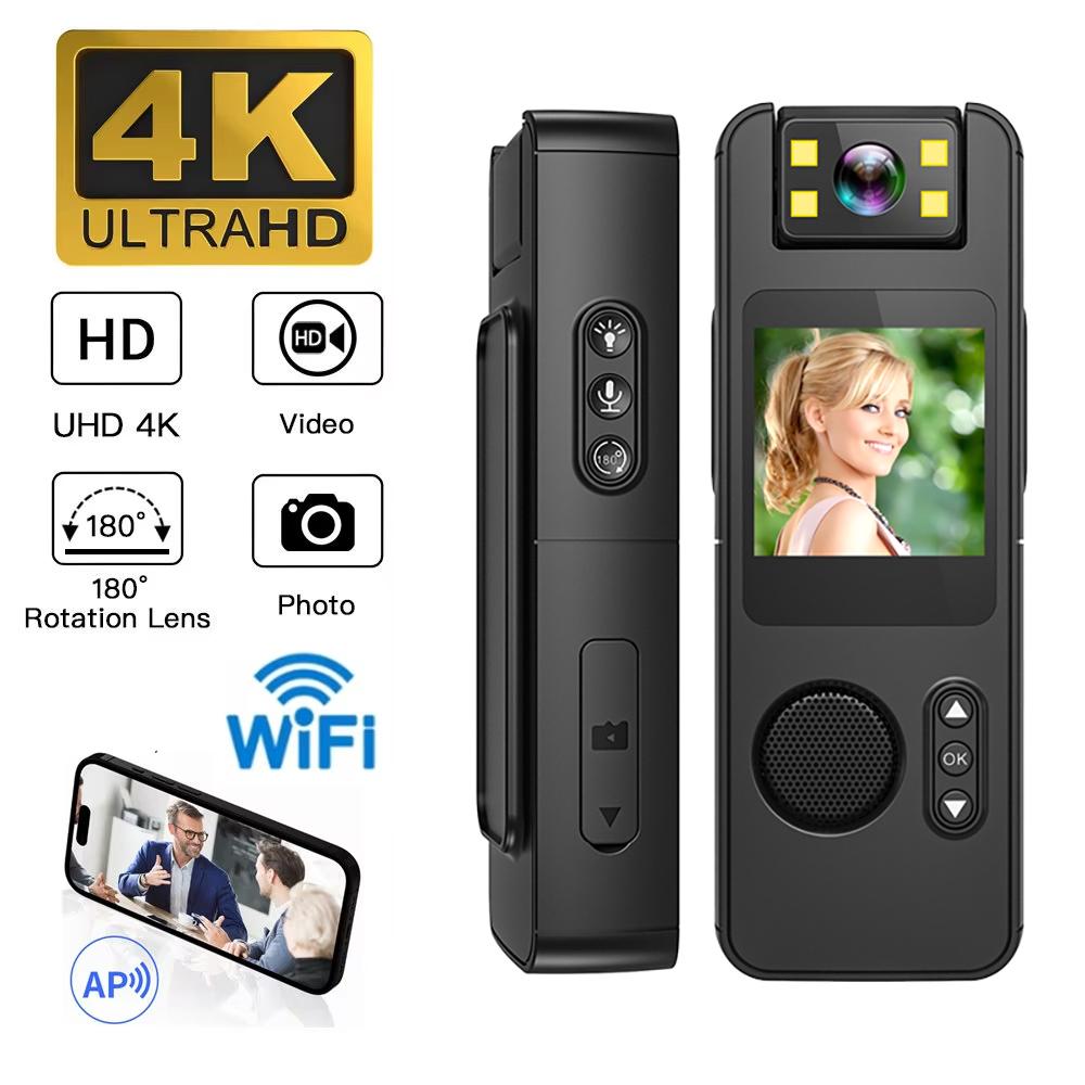 High Definition Camera, Outdoor Cycling Sports Camera, Safety Law Enforcement Recorder, Vlog Camera only Camera чорний
High Definition Camera, Outdoor Cycling Sports Camera, Safety Law Enforcement Recorder, Vlog Camera only Camera чорний
