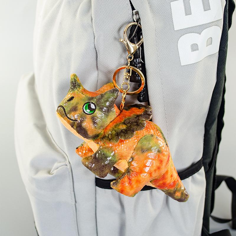 Cartoon 1Pc Triceratops Keyring Cute Dinosaur Plush Keychain Doll Pendant Bag Decoration Pendant Soft Fashion Plush Stuffed Doll
Cartoon 1Pc Triceratops Keyring Cute Dinosaur Plush Keychain Doll Pendant Bag Decoration Pendant Soft Fashion Plush Stuffed Doll