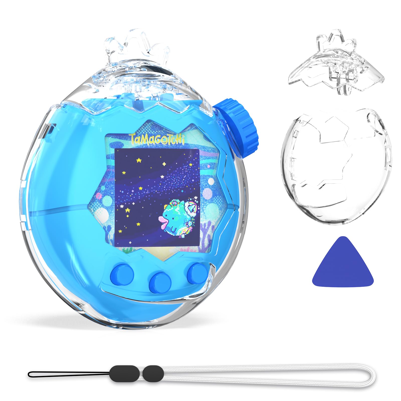 Generic Tamagotchi Paradise Hard Case and Crown Cover Set Friction-Resistant Dustproof Scratch Prevention PC Material 4 Color Options Light Pink Clear
Generic Tamagotchi Paradise Hard Case and Crown Cover Set Friction-Resistant Dustproof Scratch Prevention PC Material 4 Color Options Light Pink Clear