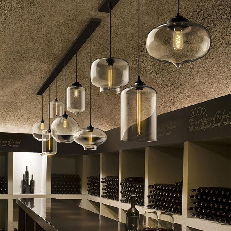 Retro Glass Pendant Light LED Nordic Iron Bar Decor Hanging Fixture For Dining Room Living Room Coffee Shop Illuminations Lustre Cool white
Retro Glass Pendant Light LED Nordic Iron Bar Decor Hanging Fixture For Dining Room Living Room Coffee Shop Illuminations Lustre Cool white