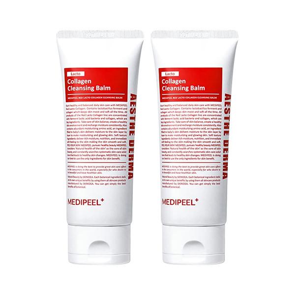 Medipeel Red Lacto Collagen Cleansing Balm 100ml x2
Medipeel Red Lacto Collagen Cleansing Balm 100ml x2