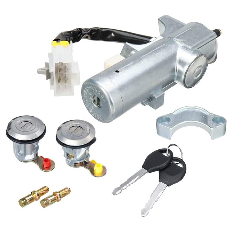 Car Ignition Switch Left Right Door Lock Set with 2 Keys for Nissan Navara D22 1997 1998-2003 2004 2005 2006 K9810-2S806 срібний
Car Ignition Switch Left Right Door Lock Set with 2 Keys for Nissan Navara D22 1997 1998-2003 2004 2005 2006 K9810-2S806 срібний
