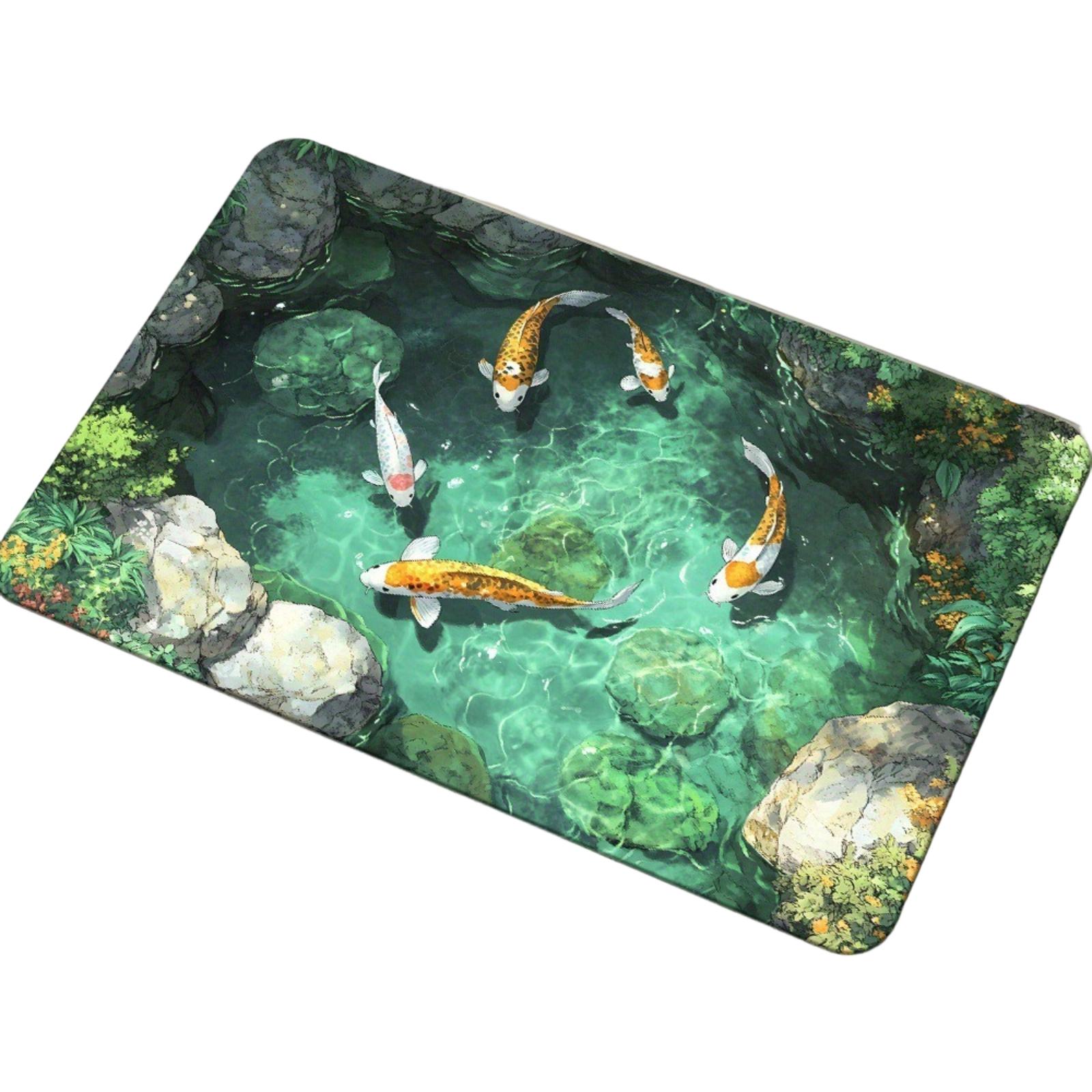 50*80cm 3D Visual Effect Crystal Velvet Floor Mat For Entrance Foyer, Dirt Resistant And Easy To Maintain Door Mat One Size
50*80cm 3D Visual Effect Crystal Velvet Floor Mat For Entrance Foyer, Dirt Resistant And Easy To Maintain Door Mat One Size