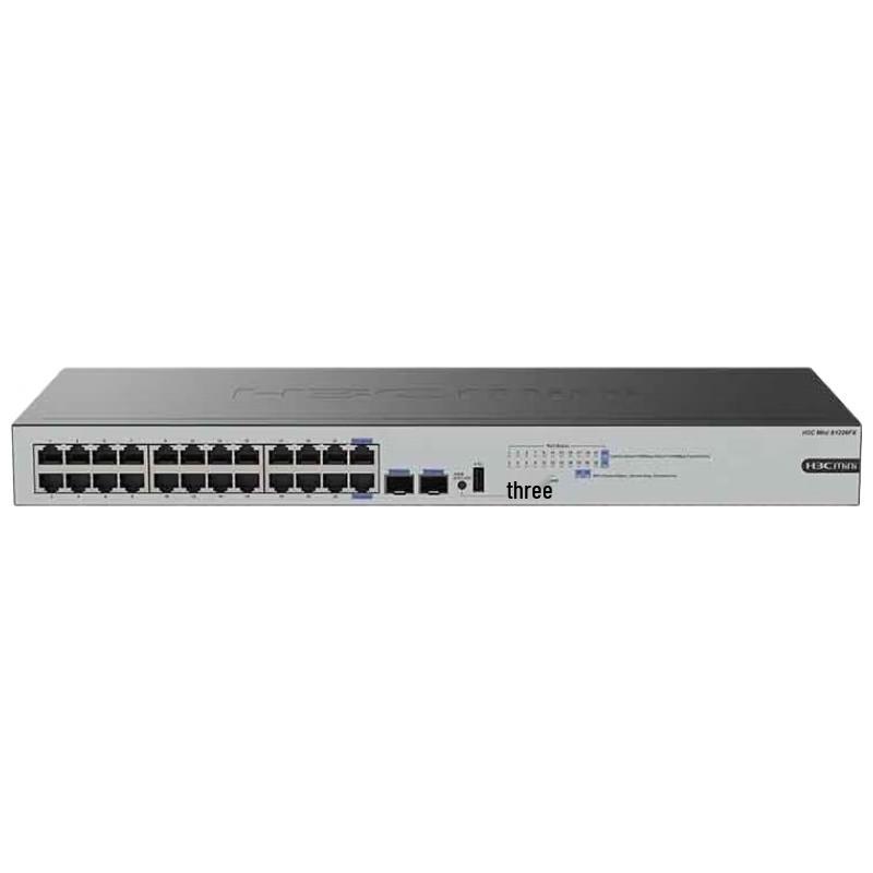 H3C Mini S1226FX 24-Port Gigabit Network Switch
H3C Mini S1226FX 24-Port Gigabit Network Switch