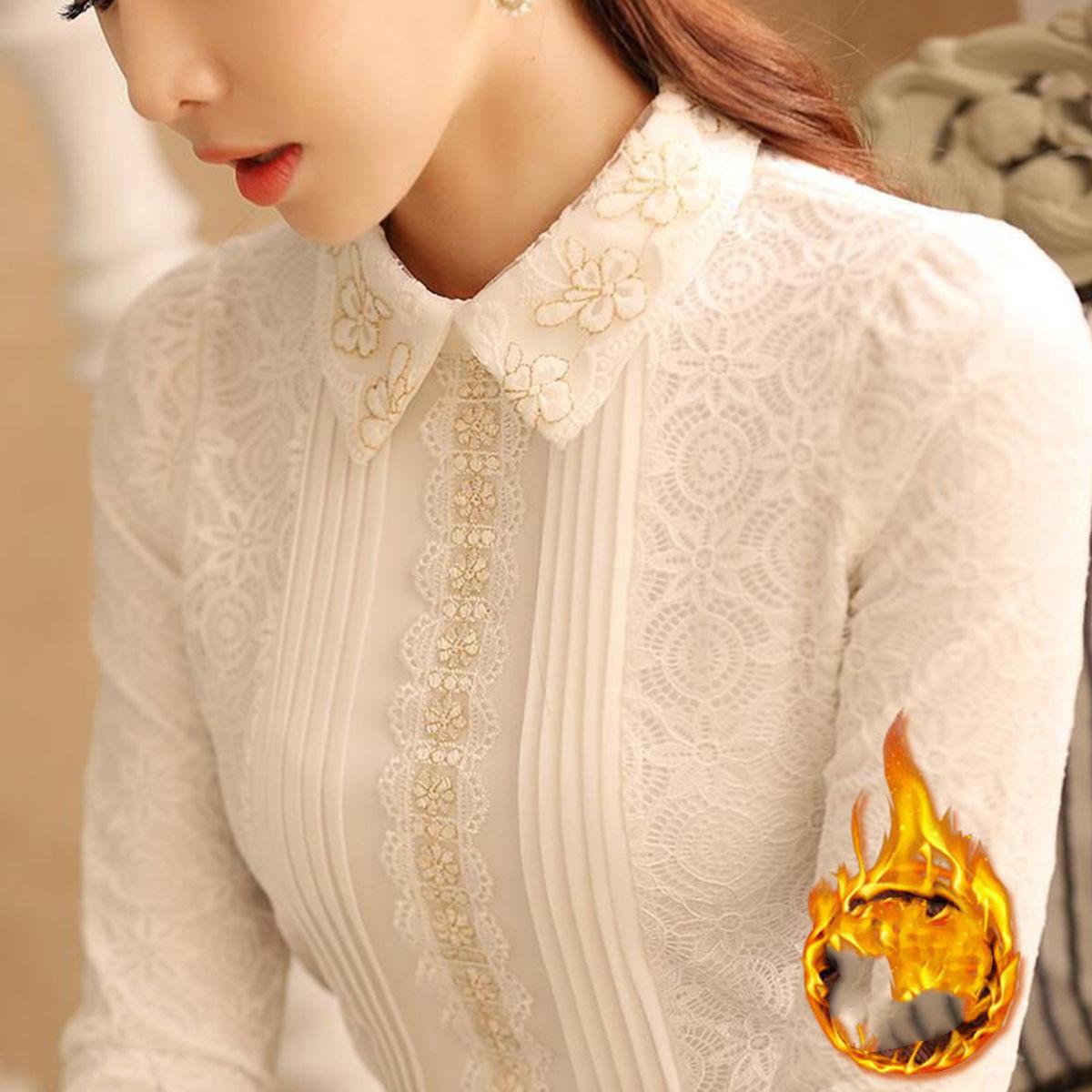 Женская одежда Отложной воротник Однотонный Кружевные вставки Пуловер Длинный рукав Элегантная футболка Модные Топы из яркого шелка L белый
Женская одежда Отложной воротник Однотонный Кружевные вставки Пуловер Длинный рукав Элегантная футболка Модные Топы из яркого шелка L белый