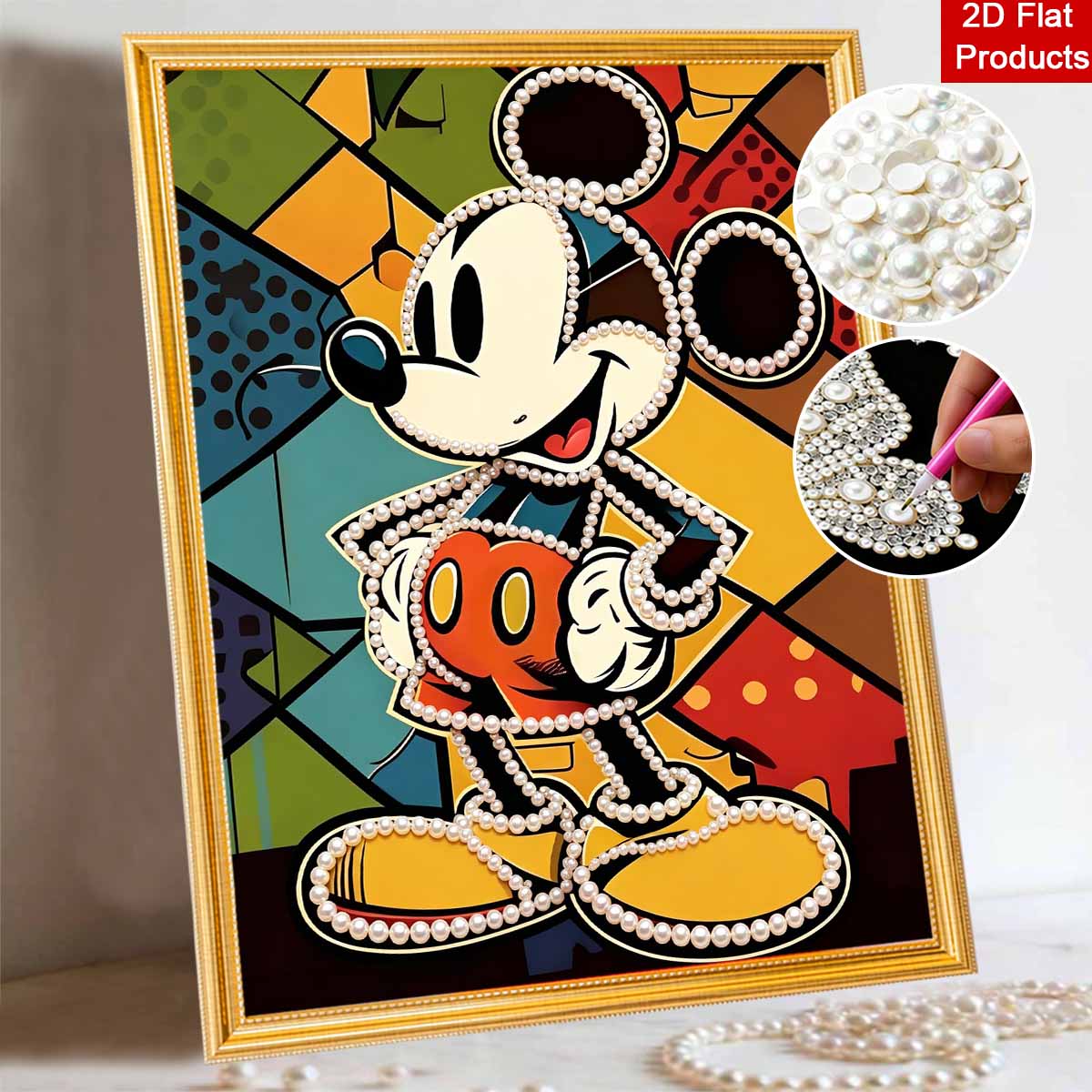 Disney Pearl Art Painting Home Wall Decor Mickey Mouse Gemstone Picture Crafts Adult/Beginner Gift Creative Home Decor Unframed 30x40
Disney Pearl Art Painting Home Wall Decor Mickey Mouse Gemstone Picture Crafts Adult/Beginner Gift Creative Home Decor Unframed 30x40