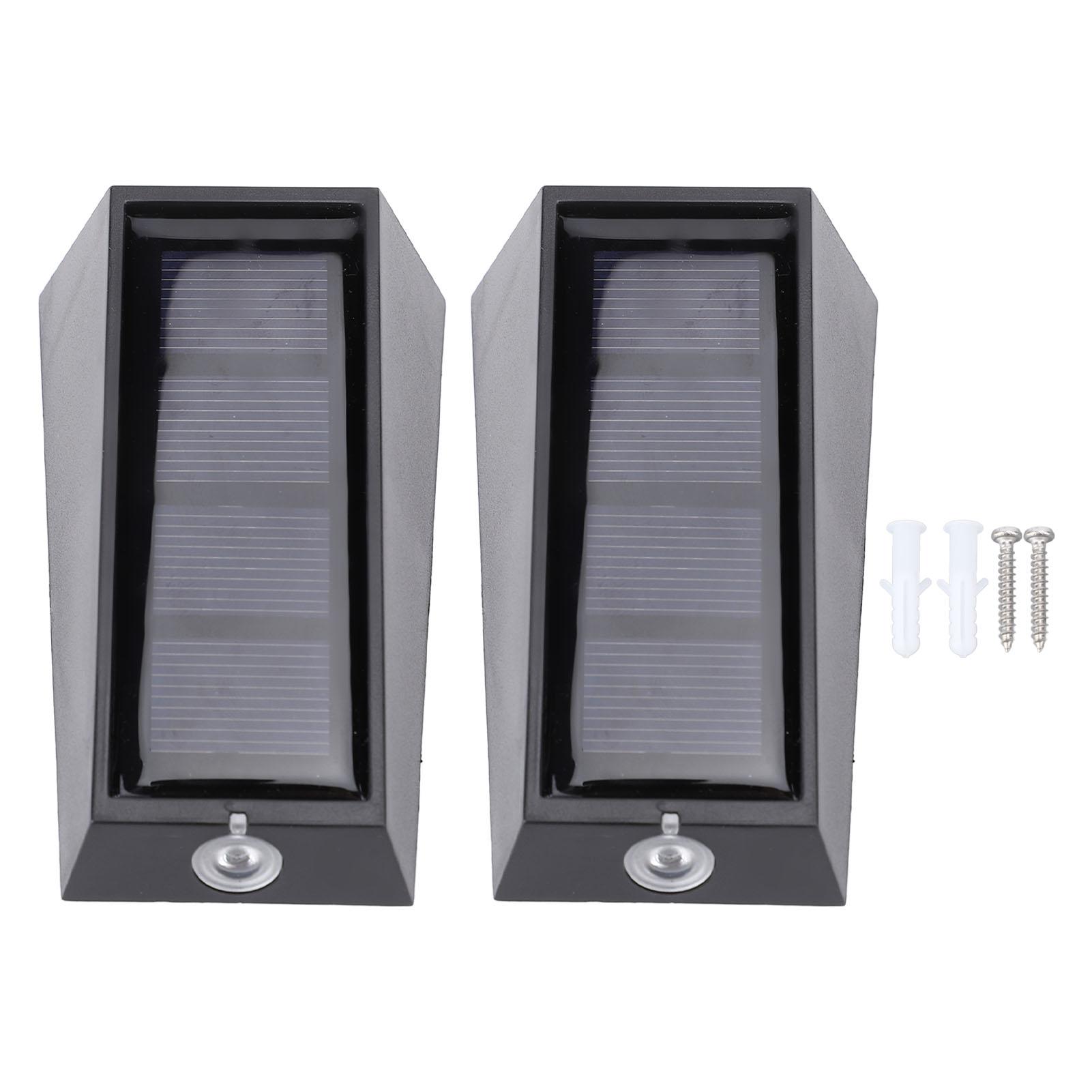 Solar Outdoor Wall Lights Waterproofing White Warm 2 Color Adjustable LED Solar Fence Lights for
Solar Outdoor Wall Lights Waterproofing White Warm 2 Color Adjustable LED Solar Fence Lights for