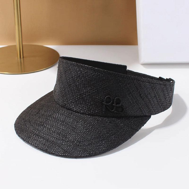Raffia Empty Top Handmade Letter Sun Hat Summer Beach Sunshade Hat Classic Designer Viosr Cap Straw Hat Tennis Golf 54-59cm чорний
Raffia Empty Top Handmade Letter Sun Hat Summer Beach Sunshade Hat Classic Designer Viosr Cap Straw Hat Tennis Golf 54-59cm чорний
