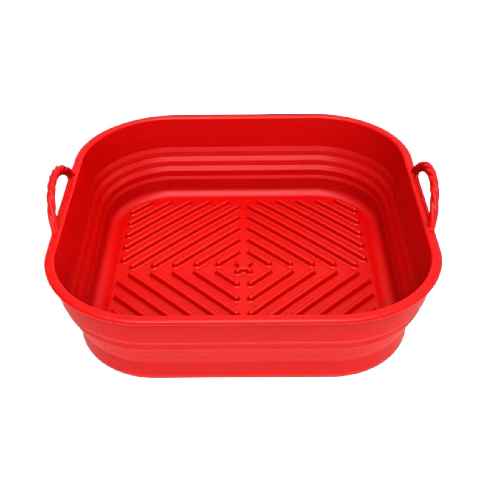 Foldable Square Silicone Liner, Food Grade Heat Resistant Silicone Baking Tray, Fryer Accessories for Bread one size
Foldable Square Silicone Liner, Food Grade Heat Resistant Silicone Baking Tray, Fryer Accessories for Bread one size
