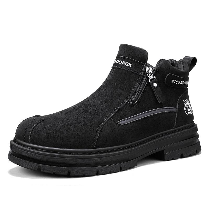 Men s Snow Boots Autumn and Winter Thickened Bakers Fashion Sneakers Casual Shoes Thickened Mid-Calf Cotton Shoes 39 чорний
Men s Snow Boots Autumn and Winter Thickened Bakers Fashion Sneakers Casual Shoes Thickened Mid-Calf Cotton Shoes 39 чорний