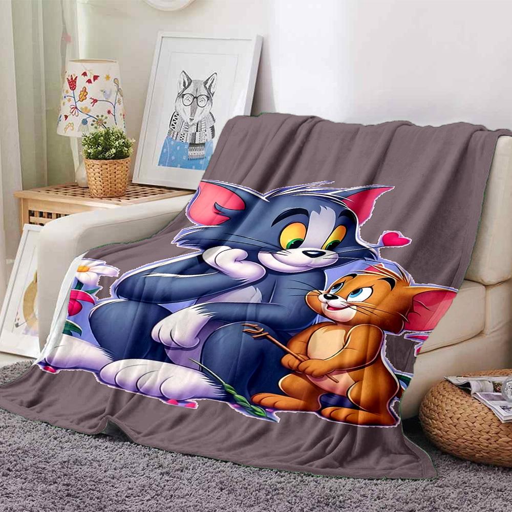 1pc Tom and Jerry Flannel Blanket Soft Warm Throw for Home, Office, Travel, All-Season Cozy Bedding Gift L1497 80cmx120cm(31inx47in)
1pc Tom and Jerry Flannel Blanket Soft Warm Throw for Home, Office, Travel, All-Season Cozy Bedding Gift L1497 80cmx120cm(31inx47in)