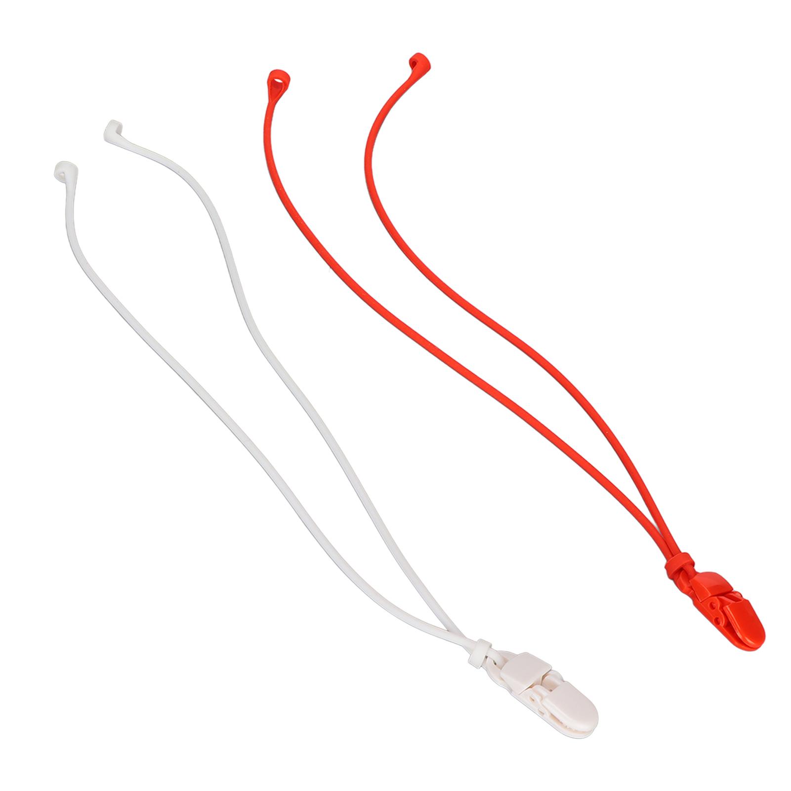 2Pcs Hearing Aid Lanyard Comfortable Wear Very Elastic Anti Lost Hearing Aid Lanyard for Clip Thin Collar
2Pcs Hearing Aid Lanyard Comfortable Wear Very Elastic Anti Lost Hearing Aid Lanyard for Clip Thin Collar