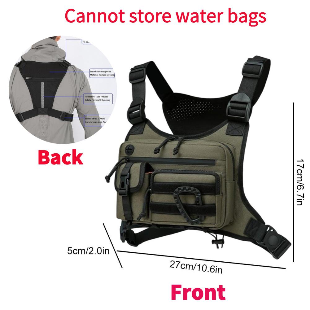 Lightweight Running Chest Pack for Hiking Outdoor Activities Marathon Bicycle Race Hydration Vest Bag with Zipper and Pocket
Lightweight Running Chest Pack for Hiking Outdoor Activities Marathon Bicycle Race Hydration Vest Bag with Zipper and Pocket