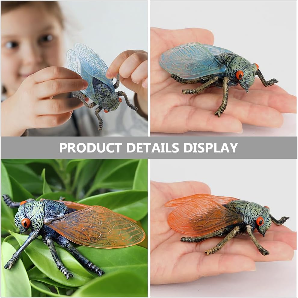 Hemoton 2pcs Realistic Cicadas Model Ornament Decor Animal Toys Models Cicadas Figurine Small Statue Fake Insect Model Cicadas Figure Model Child
Hemoton 2pcs Realistic Cicadas Model Ornament Decor Animal Toys Models Cicadas Figurine Small Statue Fake Insect Model Cicadas Figure Model Child