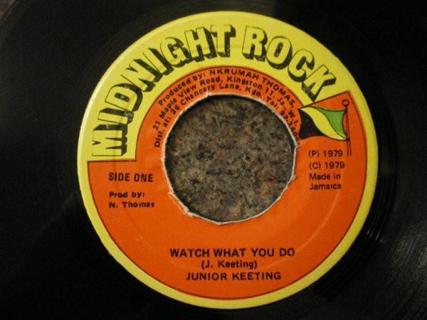 7-дюймовая пластинка JUNIOR KEATING Watch What You Do NONE Midnight Rock 1979 Ямайка Регги Ска Даб Б/у
7-дюймовая пластинка JUNIOR KEATING Watch What You Do NONE Midnight Rock 1979 Ямайка Регги Ска Даб Б/у