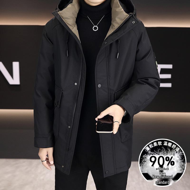Men s 2025 Trendy Hooded Down Parka: Thick, Warm, High-End Winter Jacket XL (about 68-75 kg)
Men s 2025 Trendy Hooded Down Parka: Thick, Warm, High-End Winter Jacket XL (about 68-75 kg)