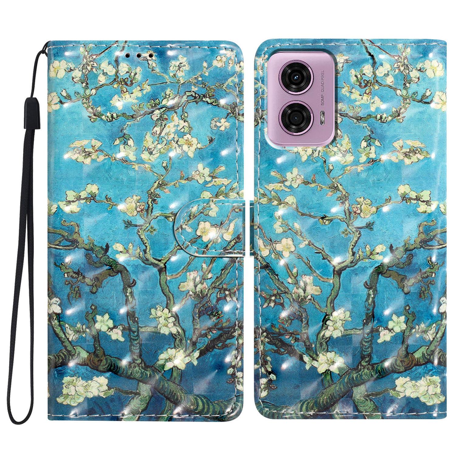 For Motorola Moto G45 5G/G34 5G Case Pattern Printing Leather Phone Cover with Wallet Stand Apricot Blossom
For Motorola Moto G45 5G/G34 5G Case Pattern Printing Leather Phone Cover with Wallet Stand Apricot Blossom