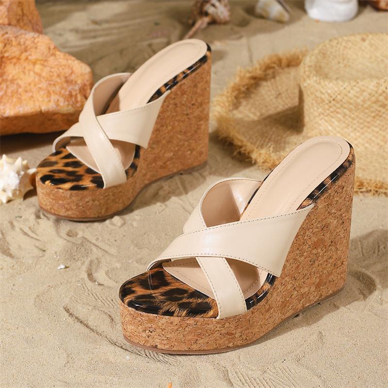 Eilyken Solid Platform Wedges Woman Slippers Fashion Open Toe Thick Bottom High Heels Banquet Dress Summer Shoes 35 абрикосовий
Eilyken Solid Platform Wedges Woman Slippers Fashion Open Toe Thick Bottom High Heels Banquet Dress Summer Shoes 35 абрикосовий
