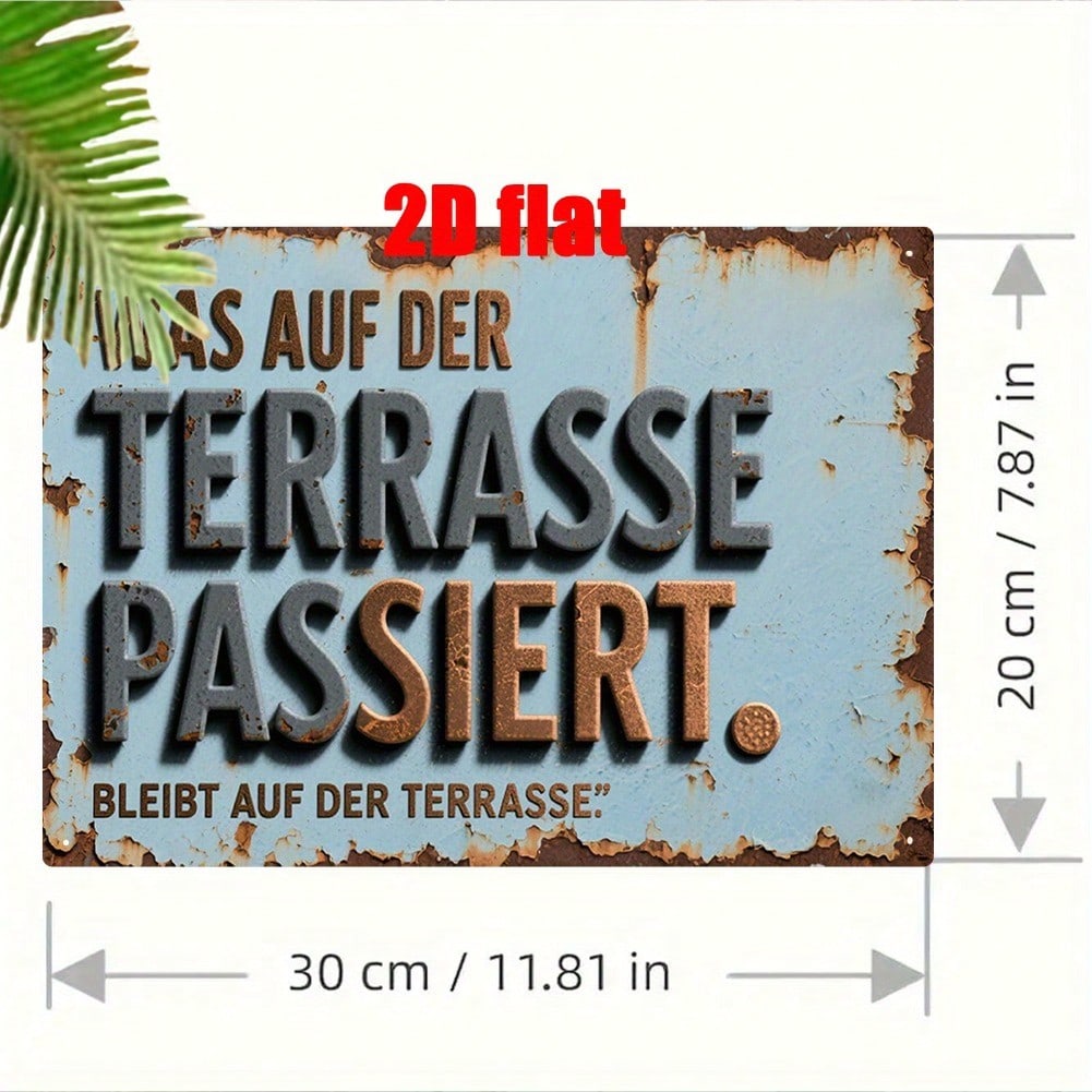 Vintage German Metal Wall Art Sign Rustic Home Garden Patio Decor Gift 20x30 разноцветный
Vintage German Metal Wall Art Sign Rustic Home Garden Patio Decor Gift 20x30 разноцветный