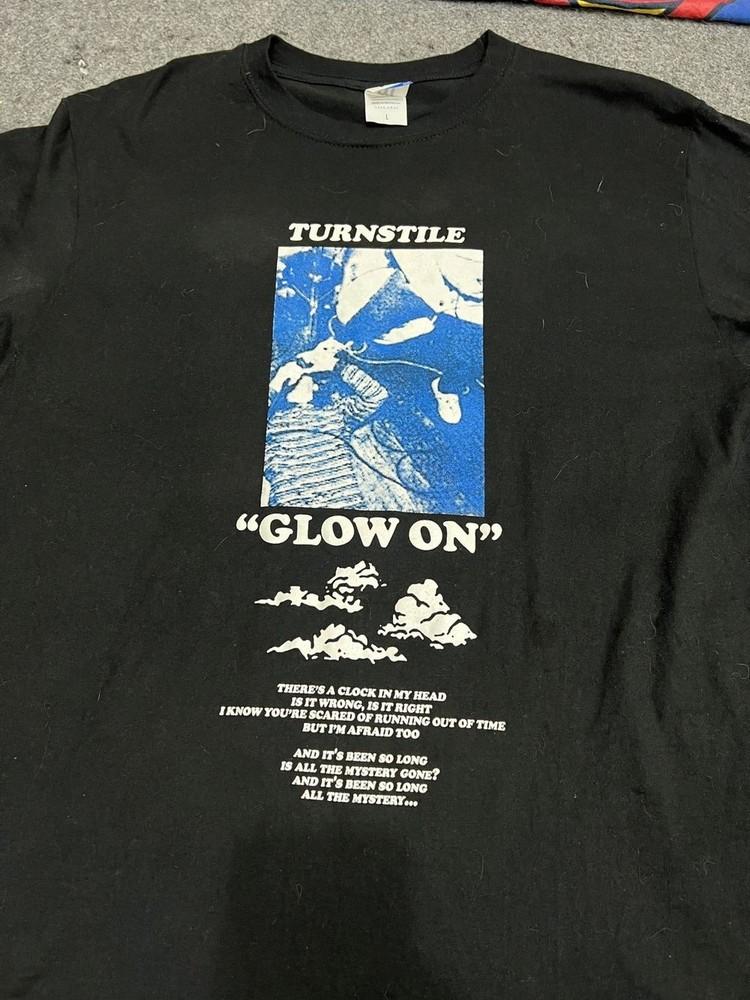 Turnstile Glow On Love Connection Tour Black Cotton T shirt Vtg S5XL WA0453 Unisex T-Shirt XXL
Turnstile Glow On Love Connection Tour Black Cotton T shirt Vtg S5XL WA0453 Unisex T-Shirt XXL