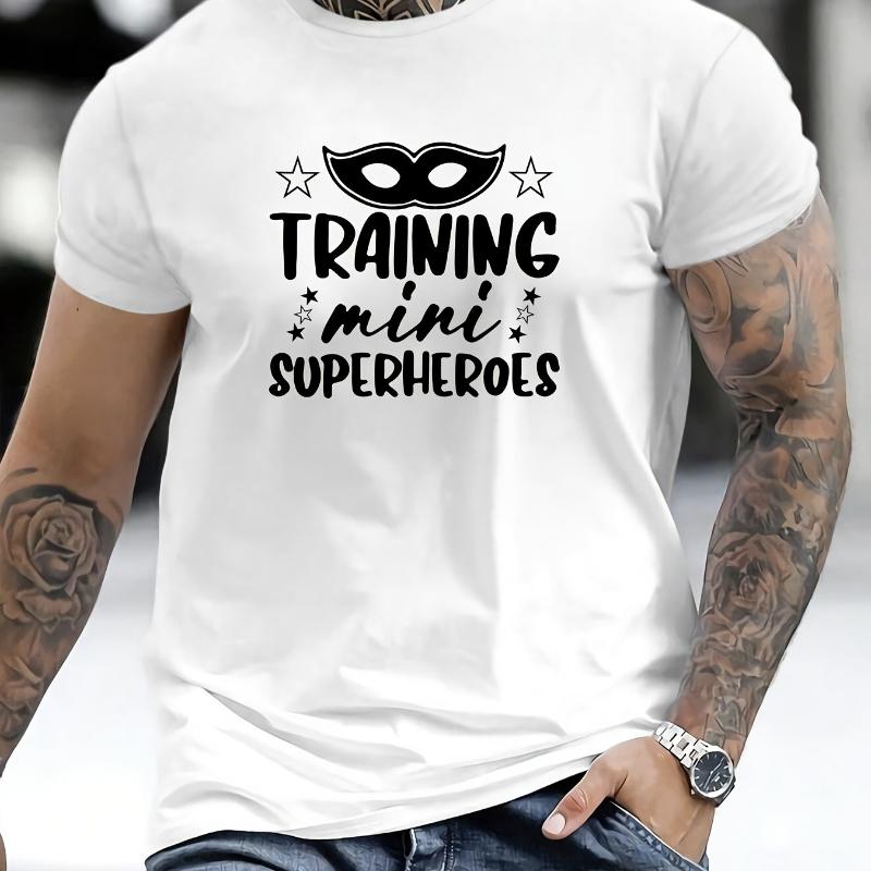 Training Mini Superheroes Mask Print Print T-Shirt,Lightweight T-Shirt Breathable Cool, Comfortable Wear XXL белый
Training Mini Superheroes Mask Print Print T-Shirt,Lightweight T-Shirt Breathable Cool, Comfortable Wear XXL белый